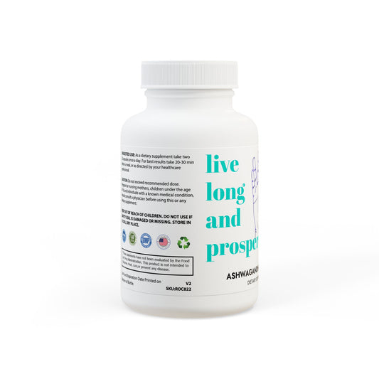 Ashwagandha and Black Pepper Supplement (60 capsules)