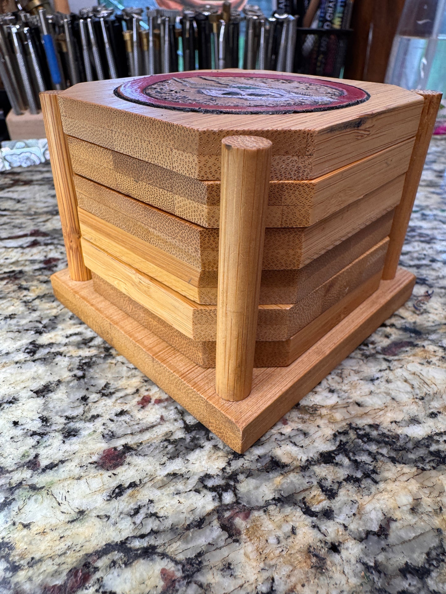 Custom Tattoo Style Coasters