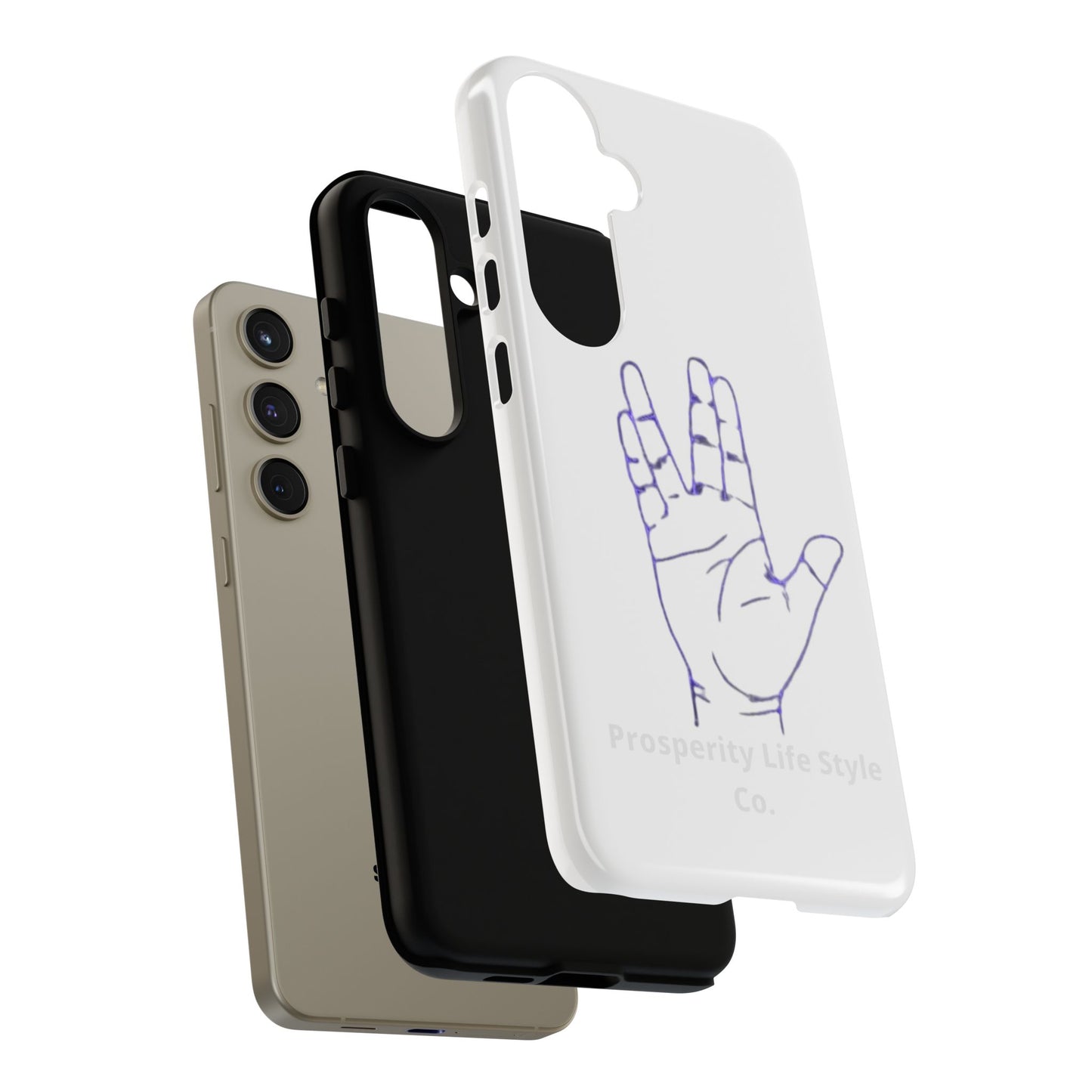 Vulcan Hand Gesture Phone Case - Geeky Tough Cases for Star Trek Fans