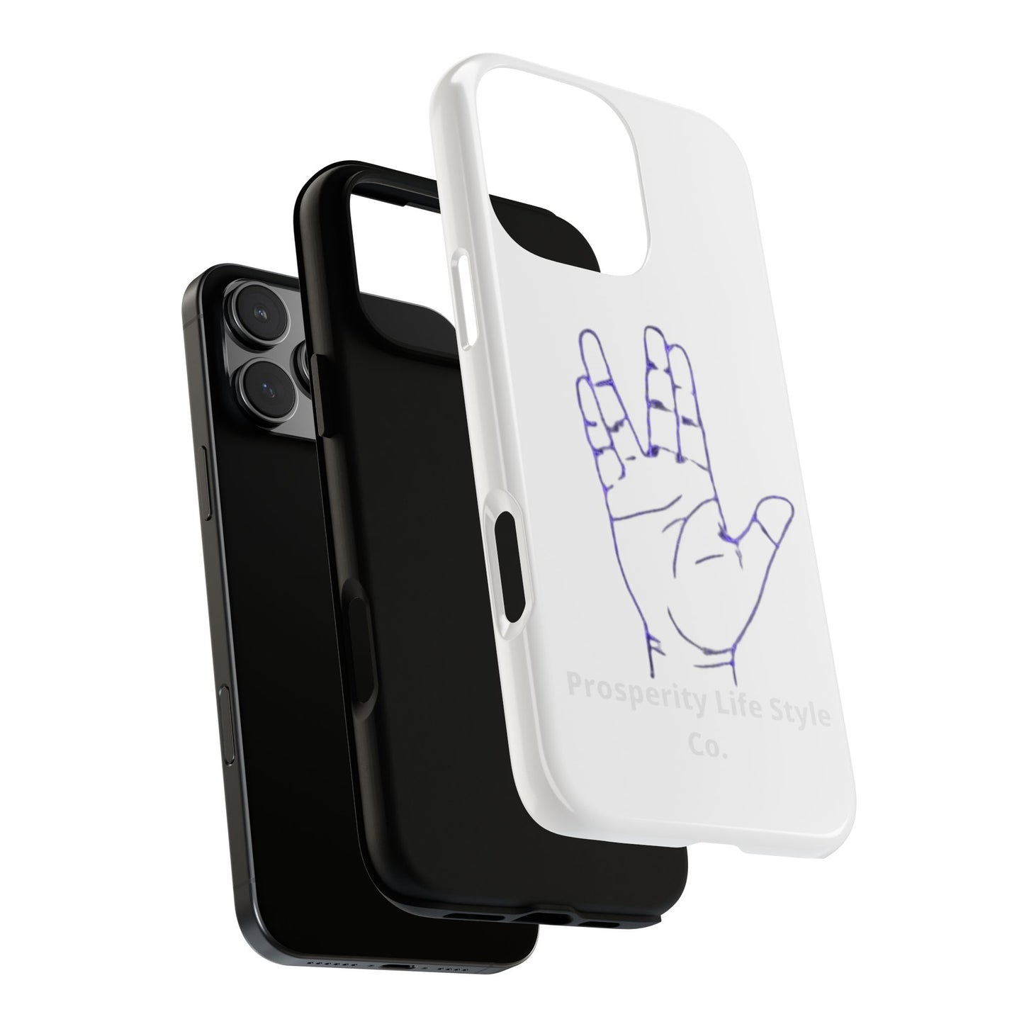 Vulcan Hand Gesture Phone Case - Geeky Tough Cases for Star Trek Fans