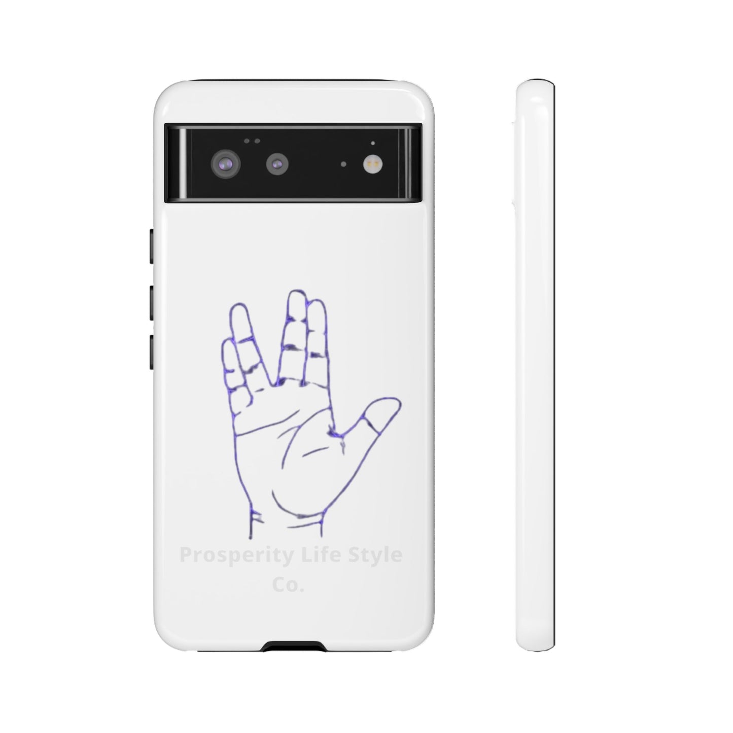 Vulcan Hand Gesture Phone Case - Geeky Tough Cases for Star Trek Fans