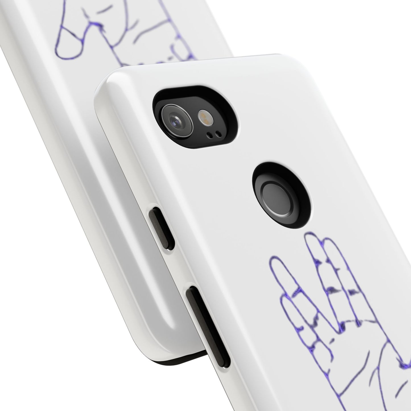 Vulcan Hand Gesture Phone Case - Geeky Tough Cases for Star Trek Fans