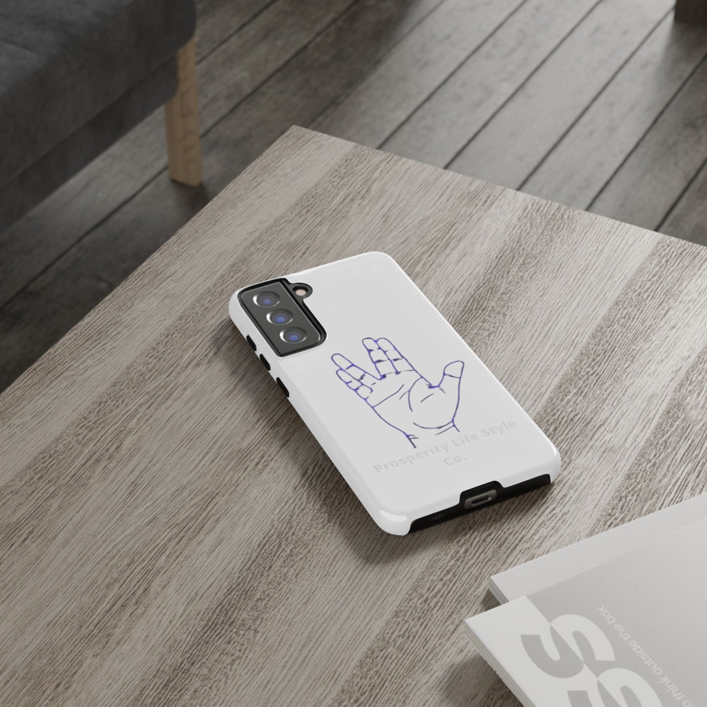 Vulcan Hand Gesture Phone Case - Geeky Tough Cases for Star Trek Fans