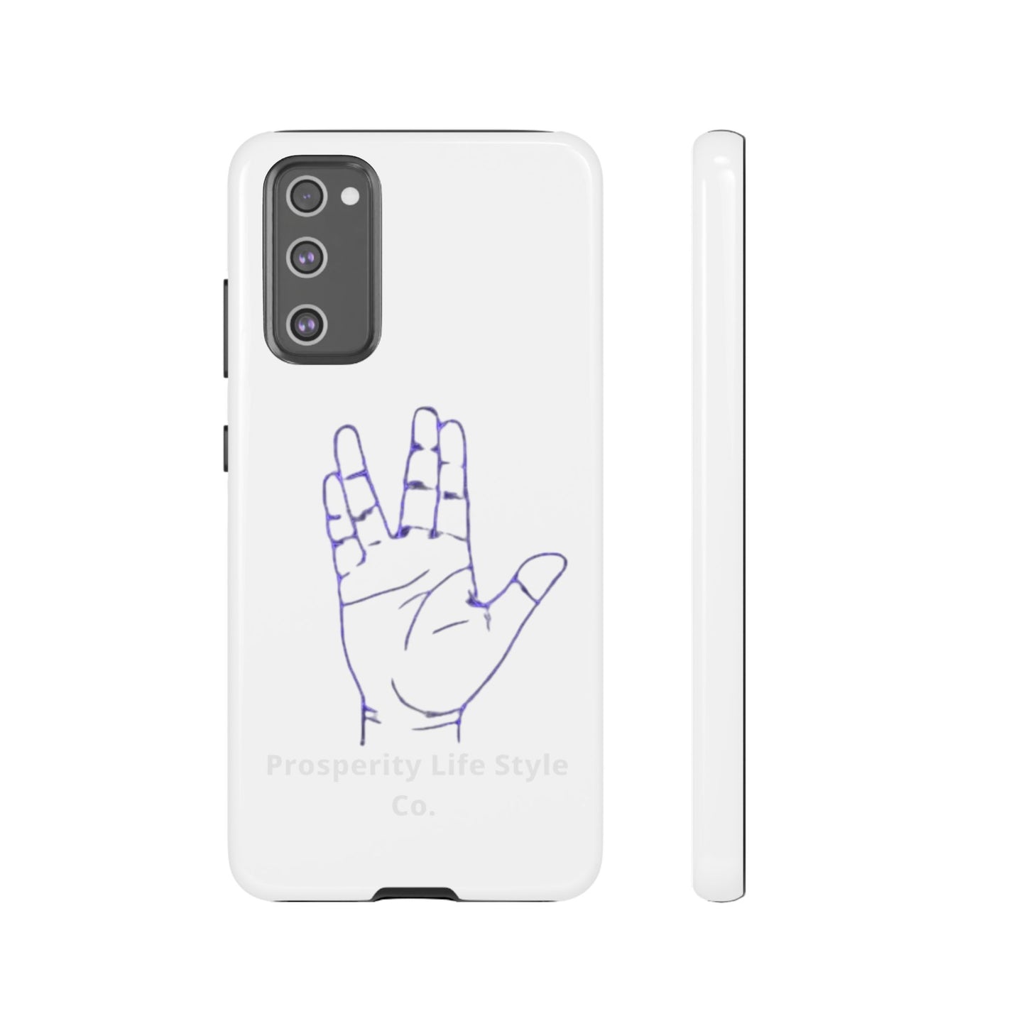 Vulcan Hand Gesture Phone Case - Geeky Tough Cases for Star Trek Fans