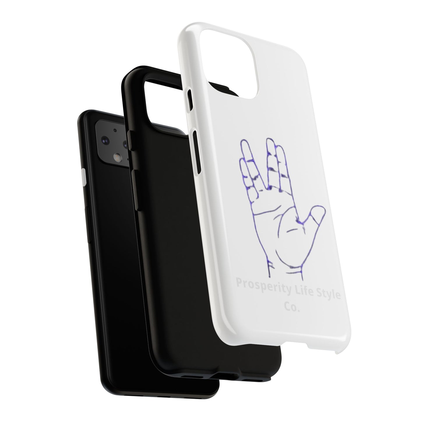 Vulcan Hand Gesture Phone Case - Geeky Tough Cases for Star Trek Fans