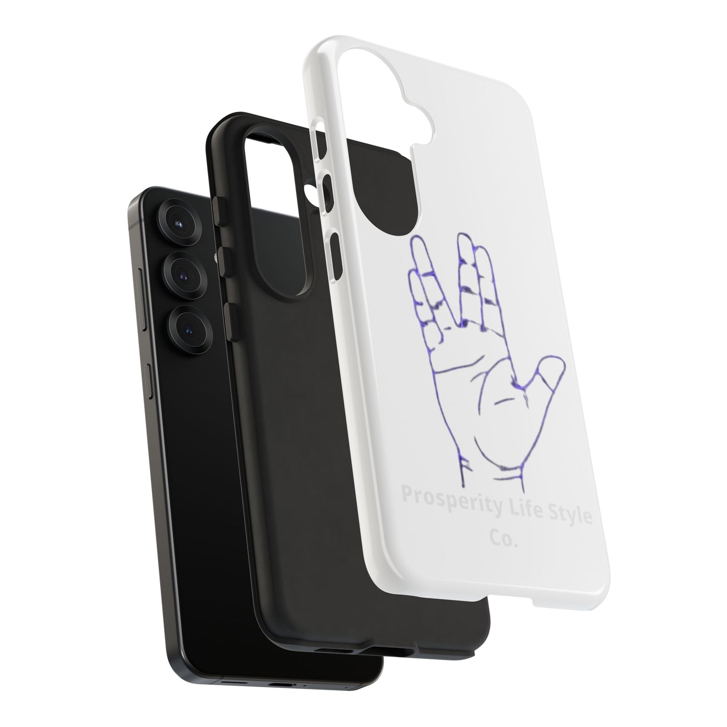 Vulcan Hand Gesture Phone Case - Geeky Tough Cases for Star Trek Fans
