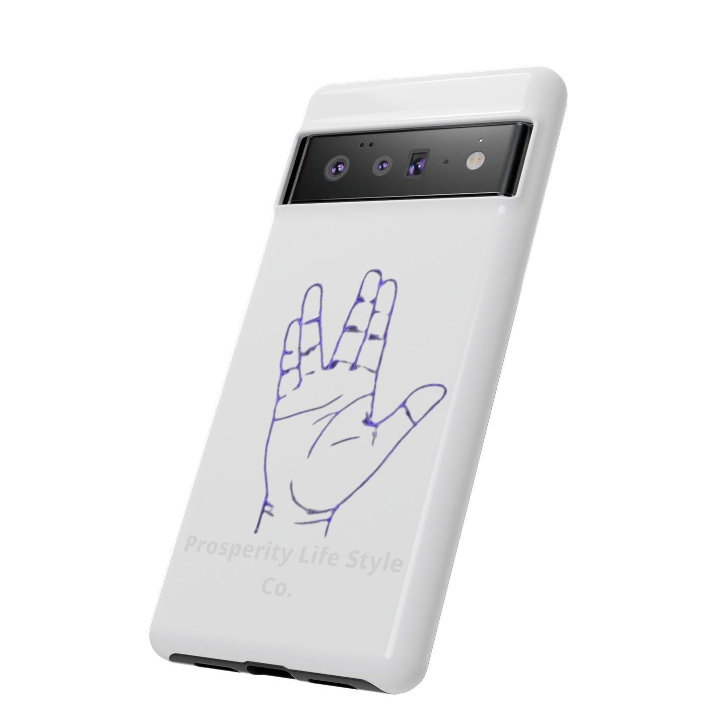 Vulcan Hand Gesture Phone Case - Geeky Tough Cases for Star Trek Fans
