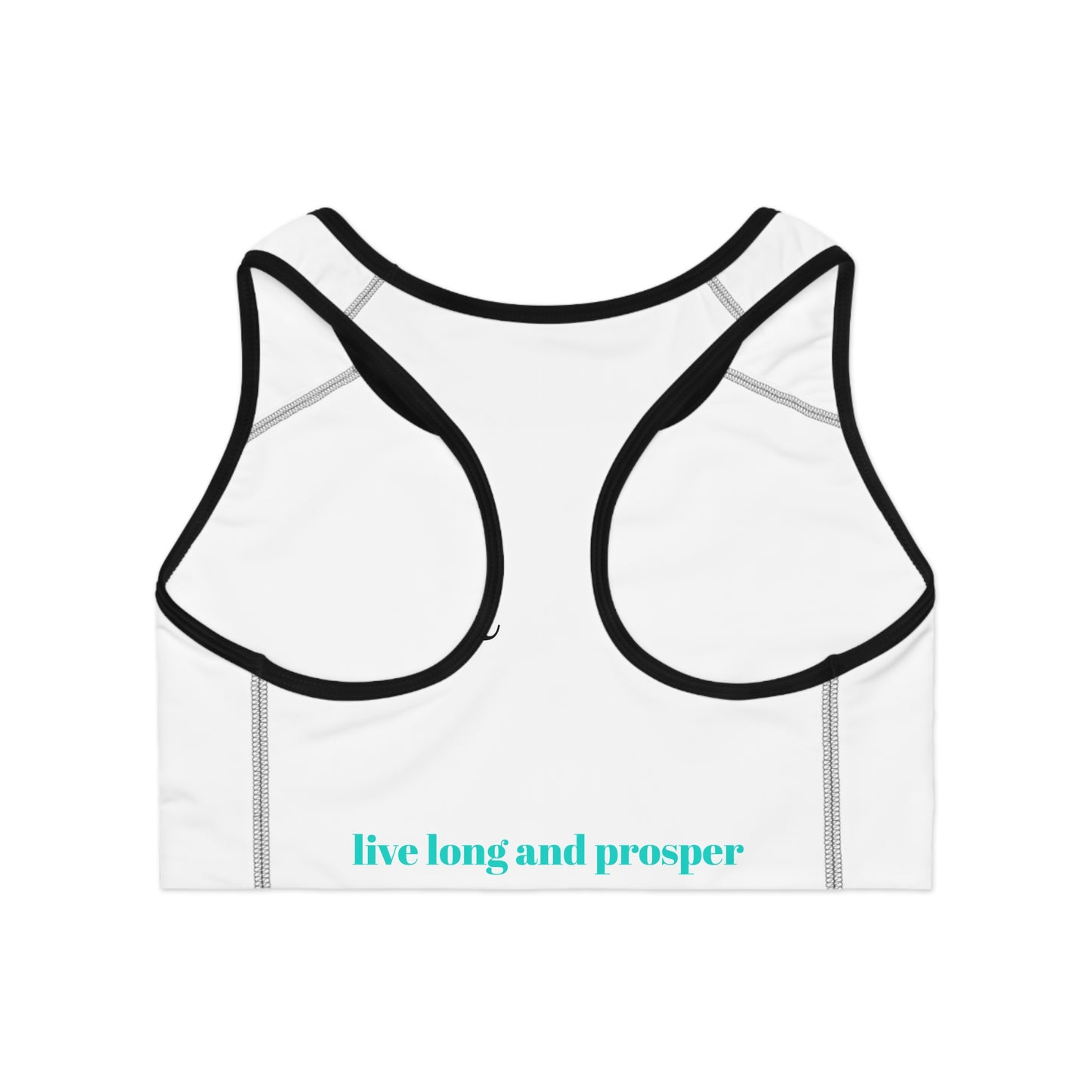 Prosperity Life Style Co. Sports Bra - Motivational Activewear for Yoga & Fitness