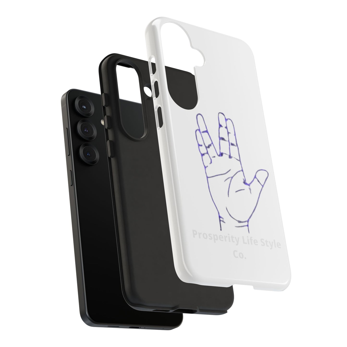 Vulcan Hand Gesture Phone Case - Geeky Tough Cases for Star Trek Fans
