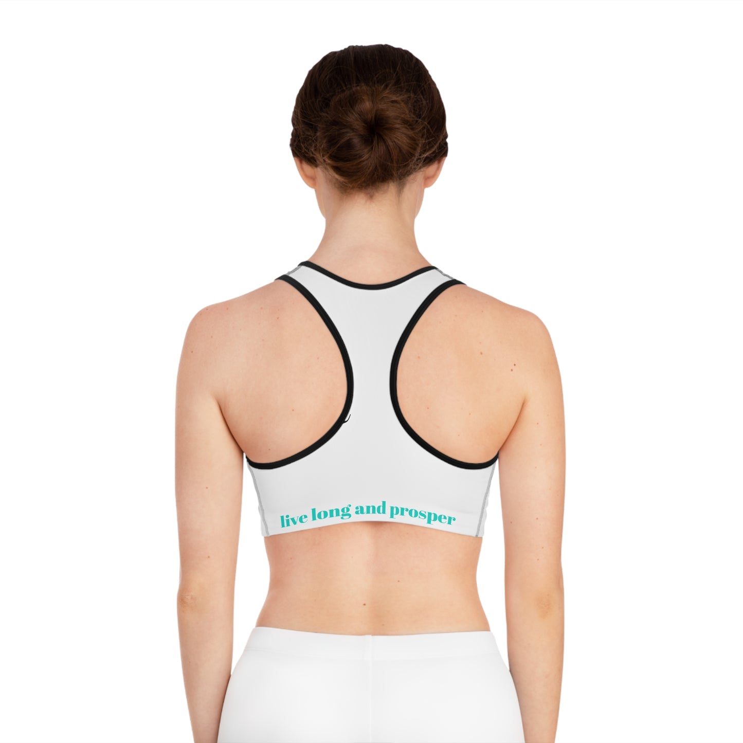 Prosperity Life Style Co. Sports Bra - Motivational Activewear for Yoga & Fitness