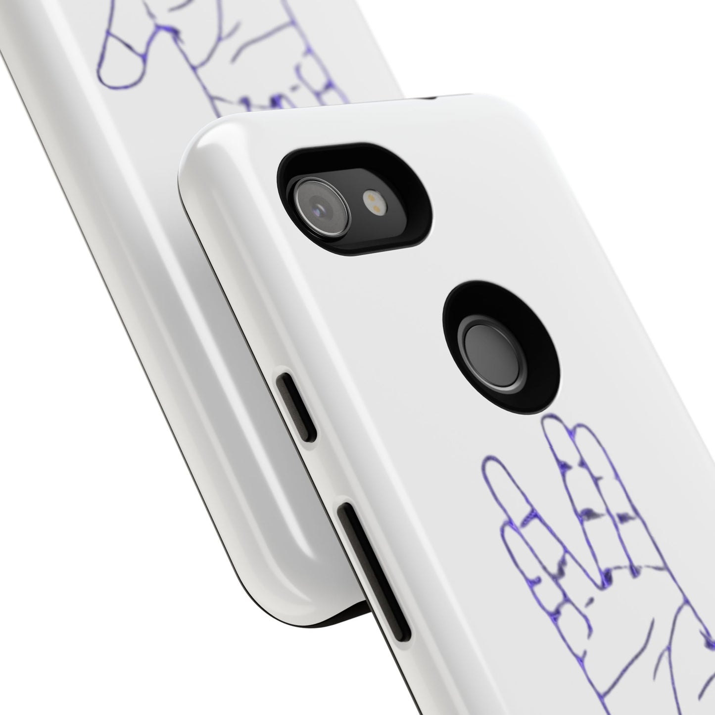 Vulcan Hand Gesture Phone Case - Geeky Tough Cases for Star Trek Fans