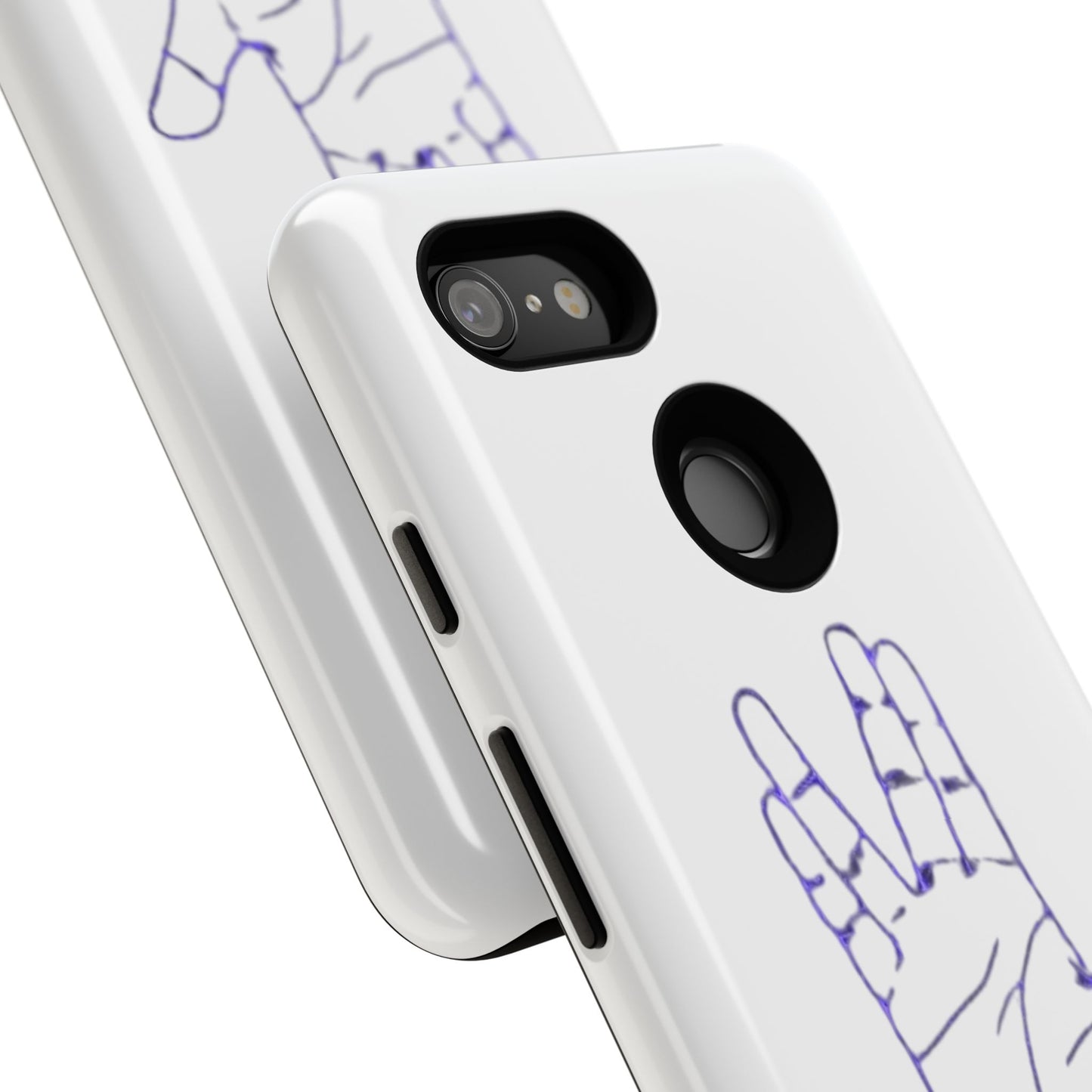 Vulcan Hand Gesture Phone Case - Geeky Tough Cases for Star Trek Fans