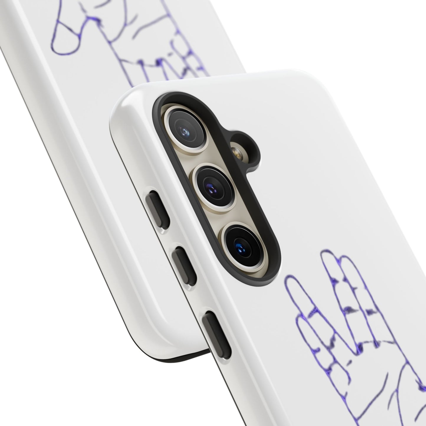 Vulcan Hand Gesture Phone Case - Geeky Tough Cases for Star Trek Fans