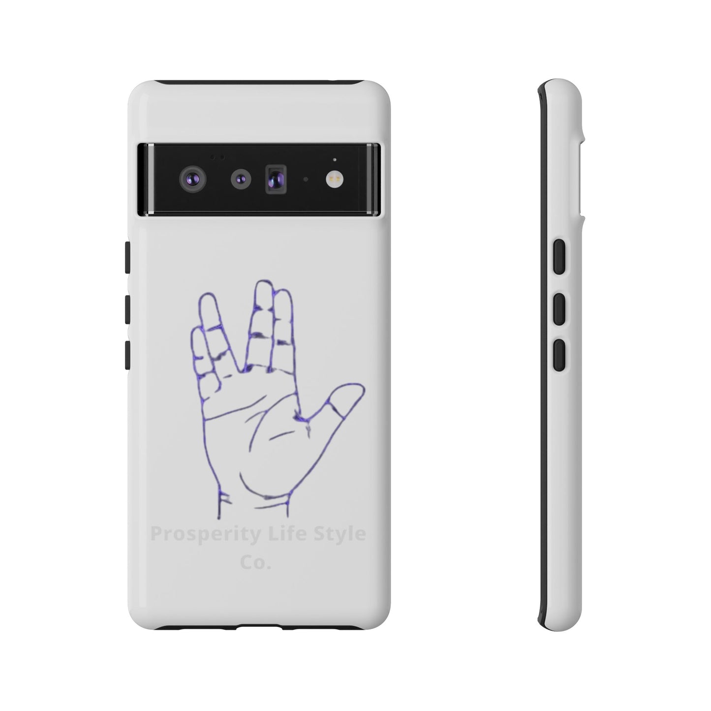 Vulcan Hand Gesture Phone Case - Geeky Tough Cases for Star Trek Fans