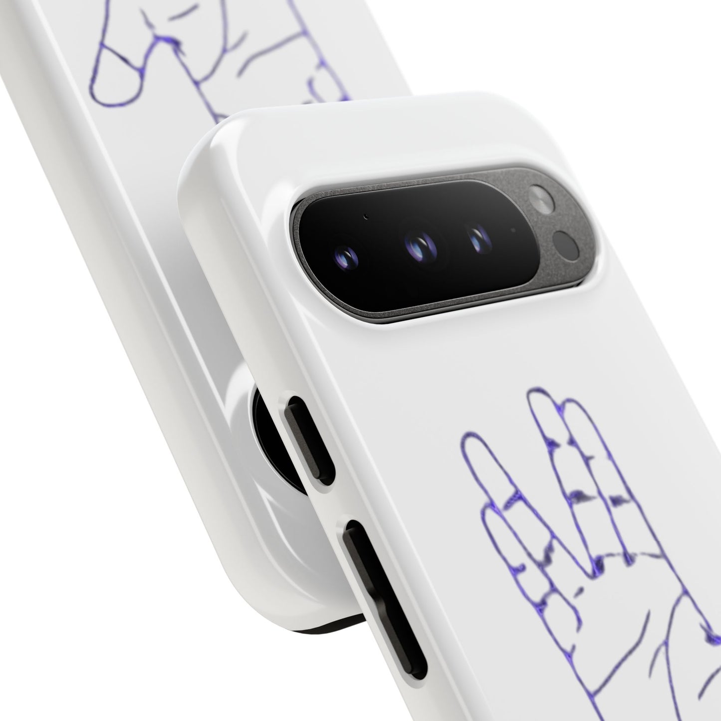 Vulcan Hand Gesture Phone Case - Geeky Tough Cases for Star Trek Fans