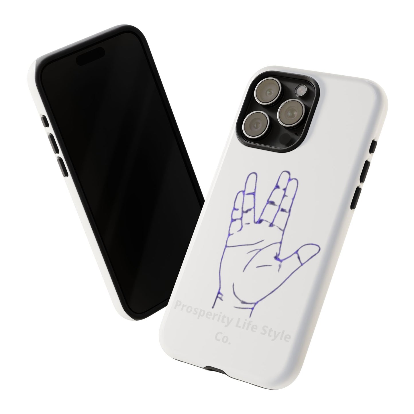 Vulcan Hand Gesture Phone Case - Geeky Tough Cases for Star Trek Fans