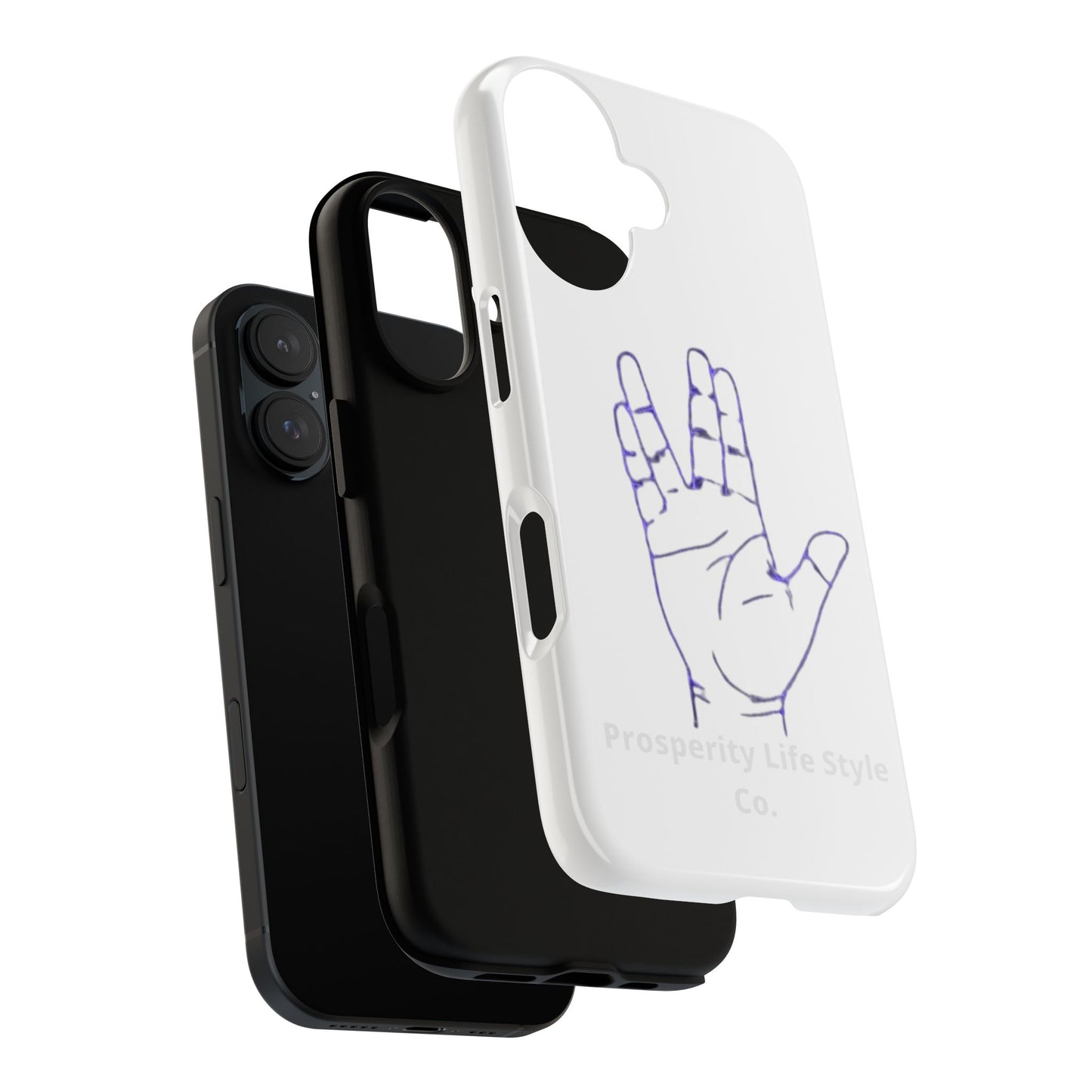 Vulcan Hand Gesture Phone Case - Geeky Tough Cases for Star Trek Fans