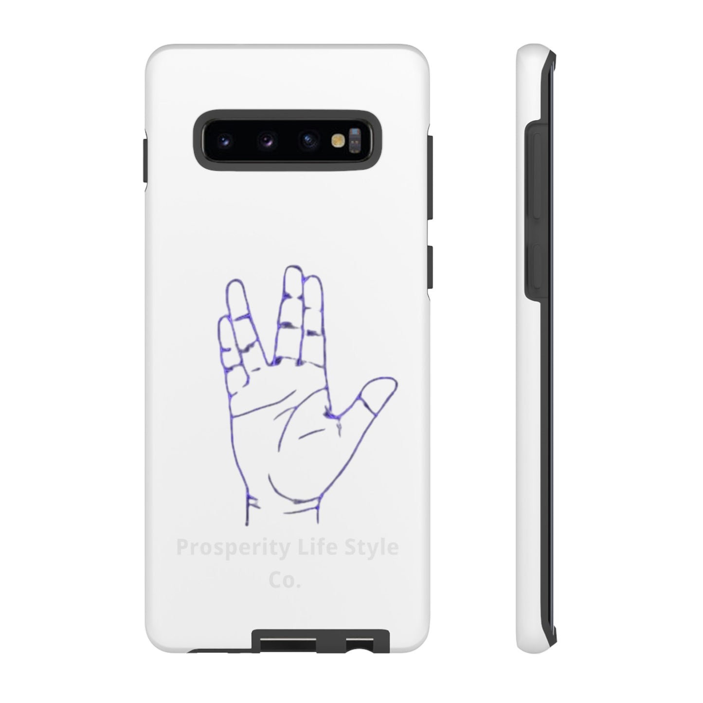 Vulcan Hand Gesture Phone Case - Geeky Tough Cases for Star Trek Fans