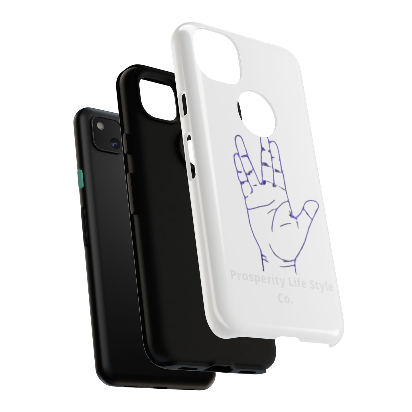 Vulcan Hand Gesture Phone Case - Geeky Tough Cases for Star Trek Fans
