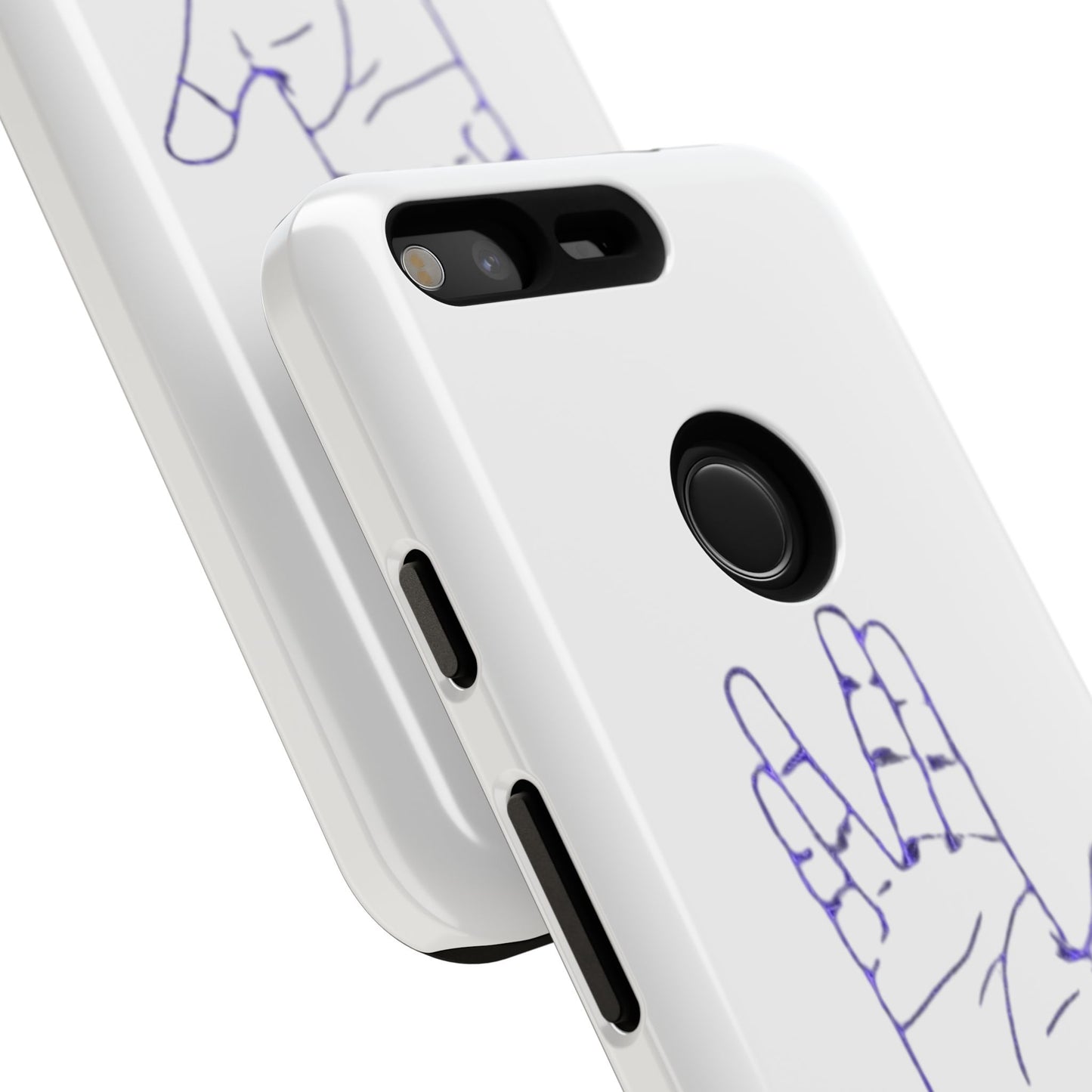 Vulcan Hand Gesture Phone Case - Geeky Tough Cases for Star Trek Fans