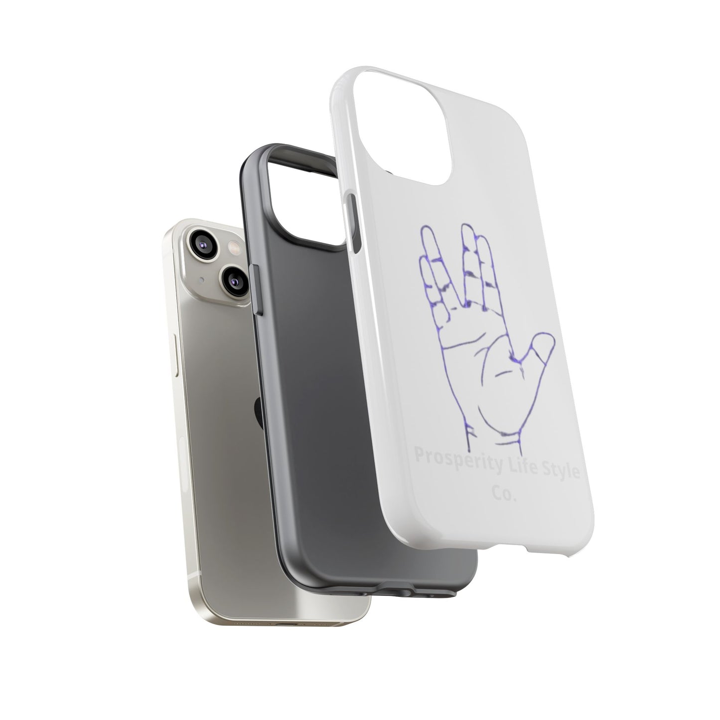 Vulcan Hand Gesture Phone Case - Geeky Tough Cases for Star Trek Fans