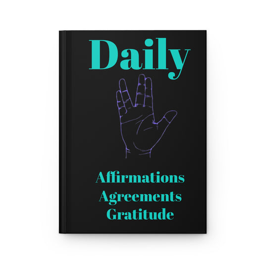 Daily Affirmations Journal - Live Long and Prosper | Gratitude & Agreements Notebook