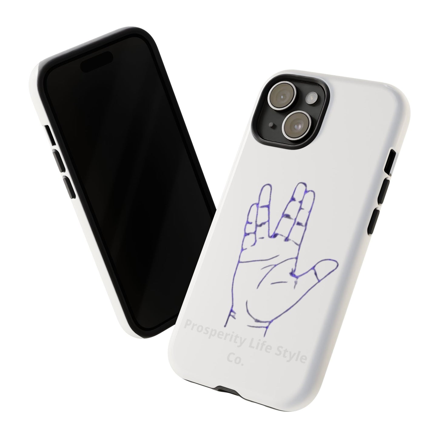 Vulcan Hand Gesture Phone Case - Geeky Tough Cases for Star Trek Fans