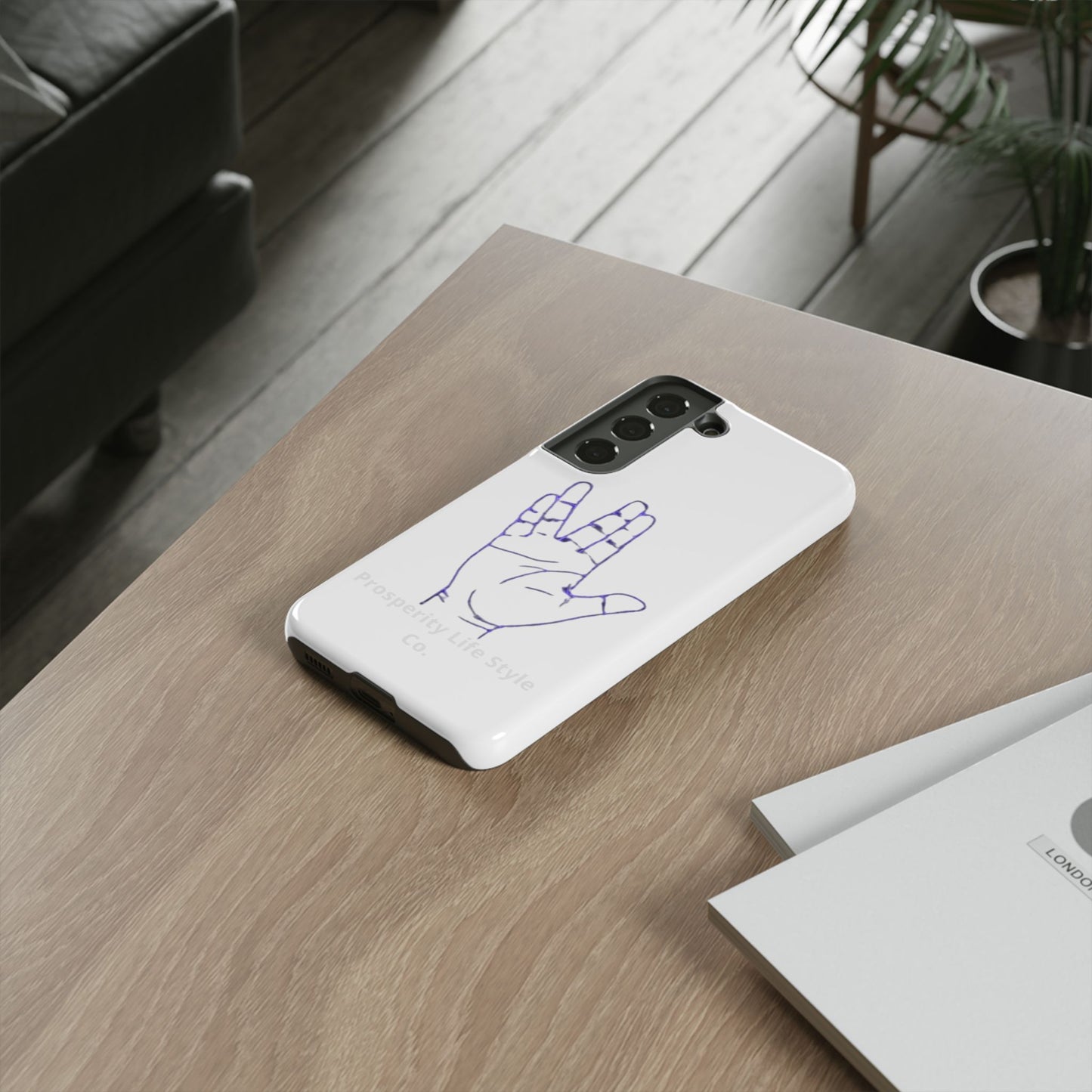 Vulcan Hand Gesture Phone Case - Geeky Tough Cases for Star Trek Fans