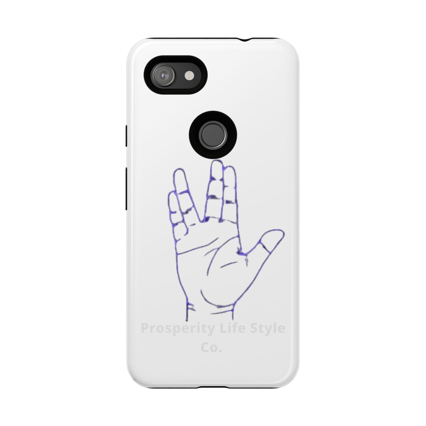 Vulcan Hand Gesture Phone Case - Geeky Tough Cases for Star Trek Fans