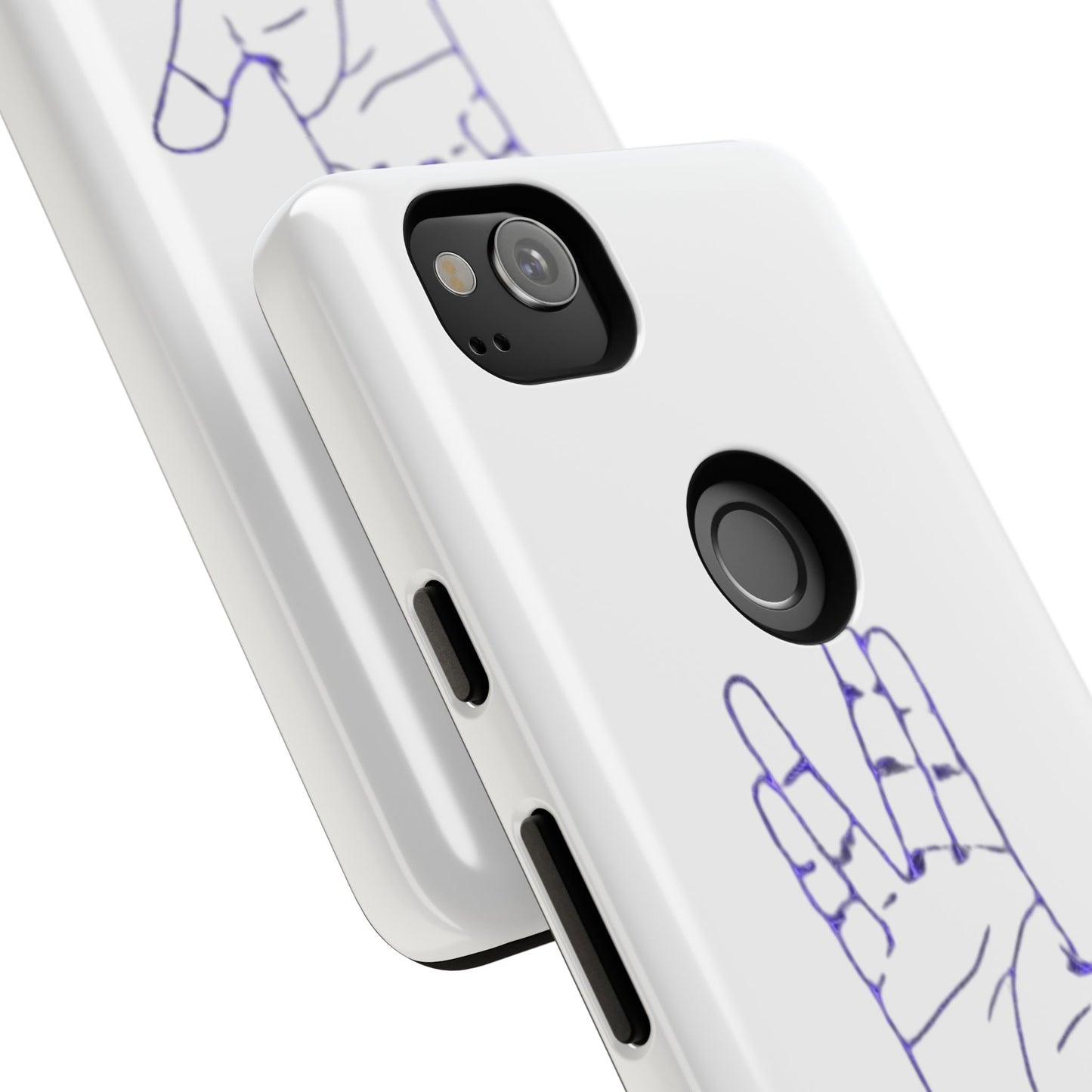 Vulcan Hand Gesture Phone Case - Geeky Tough Cases for Star Trek Fans