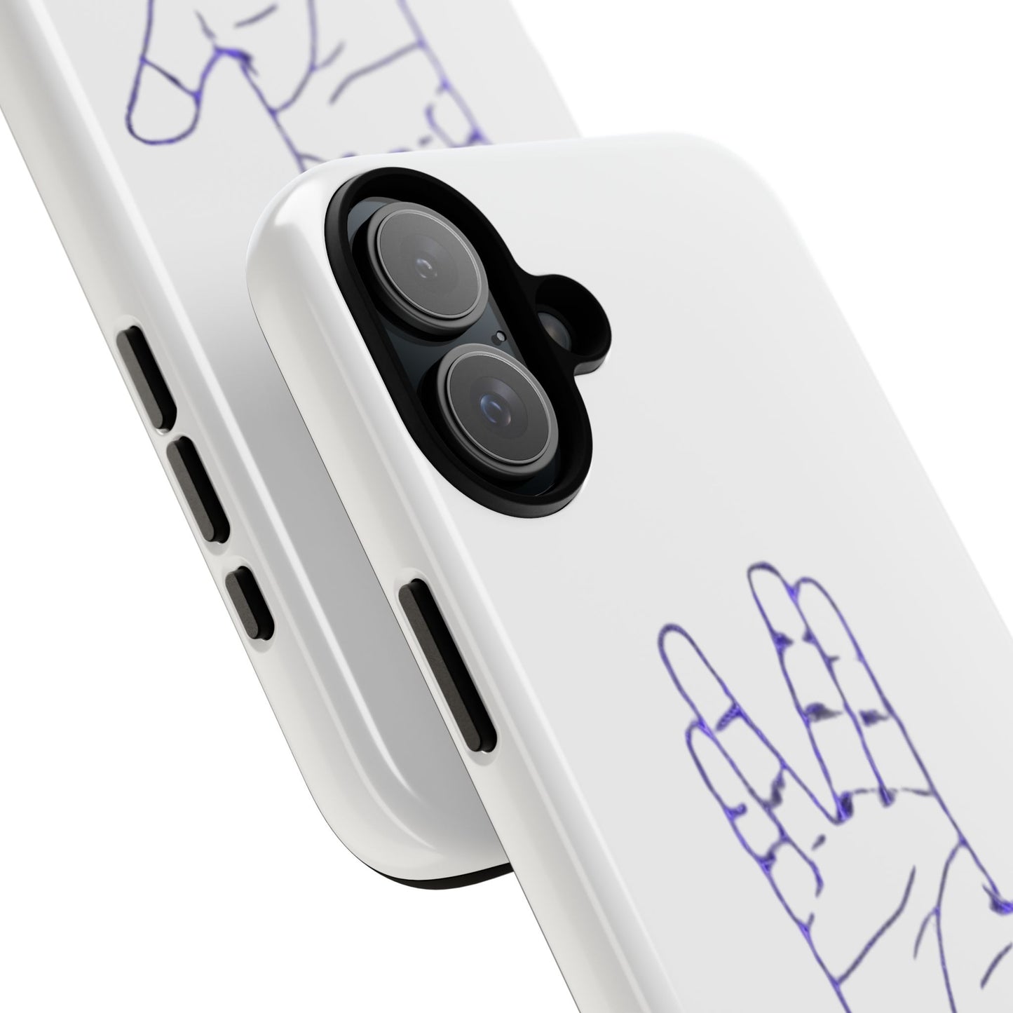 Vulcan Hand Gesture Phone Case - Geeky Tough Cases for Star Trek Fans