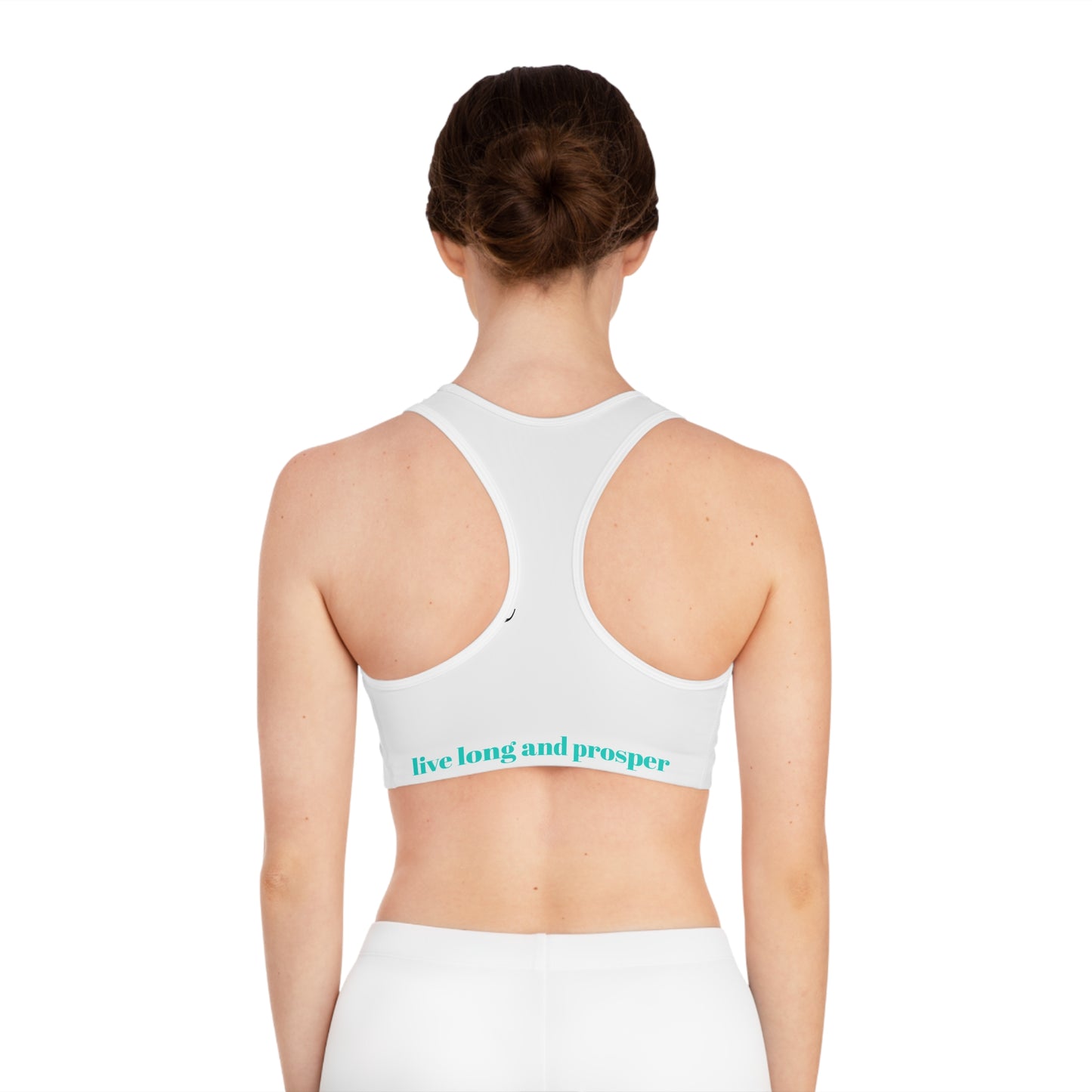 Prosperity Life Style Co. Sports Bra - Motivational Activewear for Yoga & Fitness