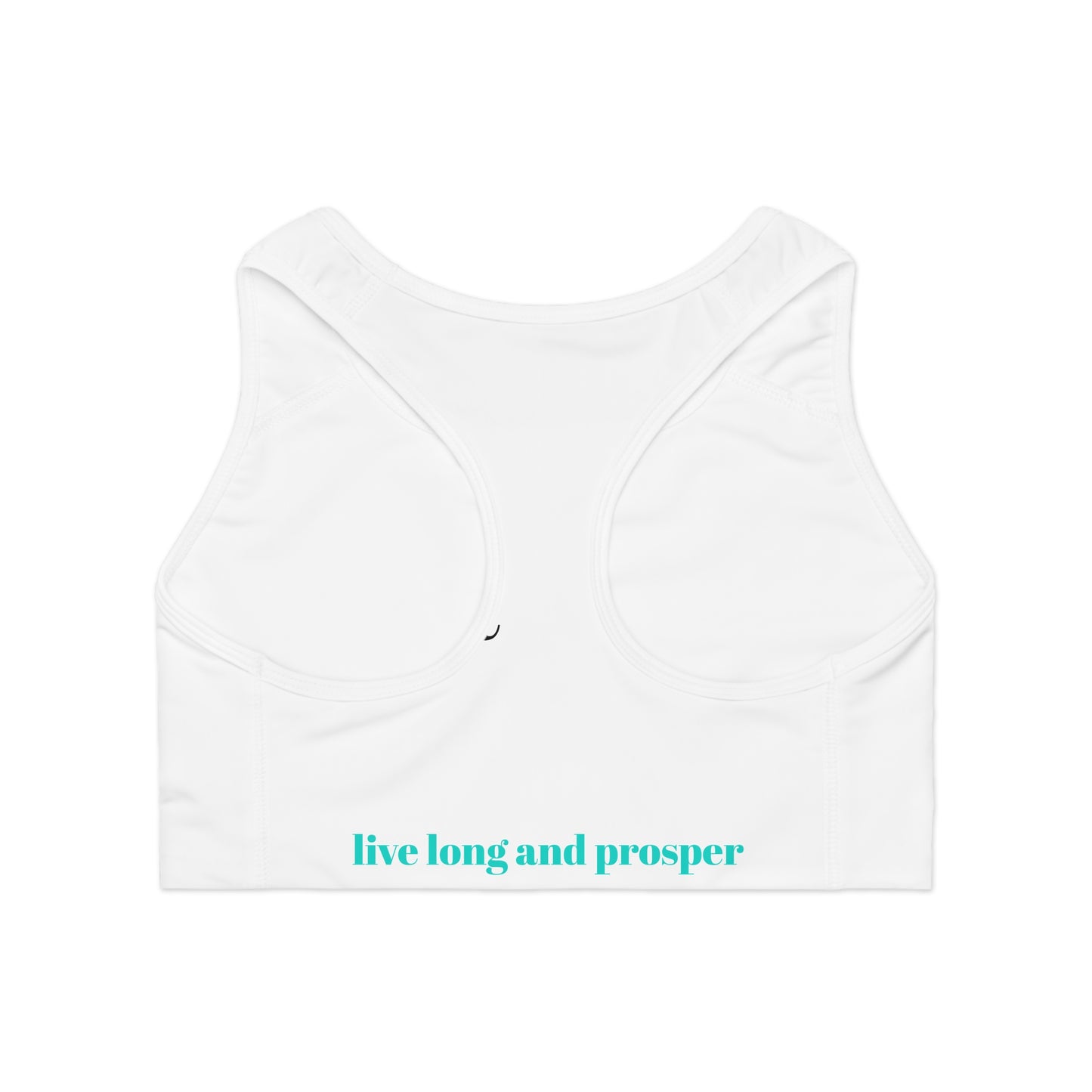 Prosperity Life Style Co. Sports Bra - Motivational Activewear for Yoga & Fitness
