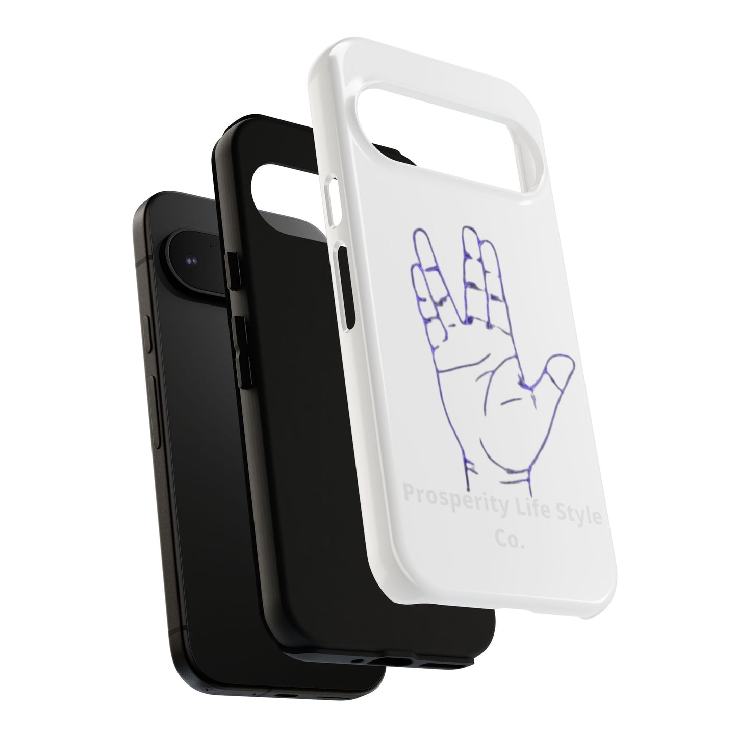 Vulcan Hand Gesture Phone Case - Geeky Tough Cases for Star Trek Fans