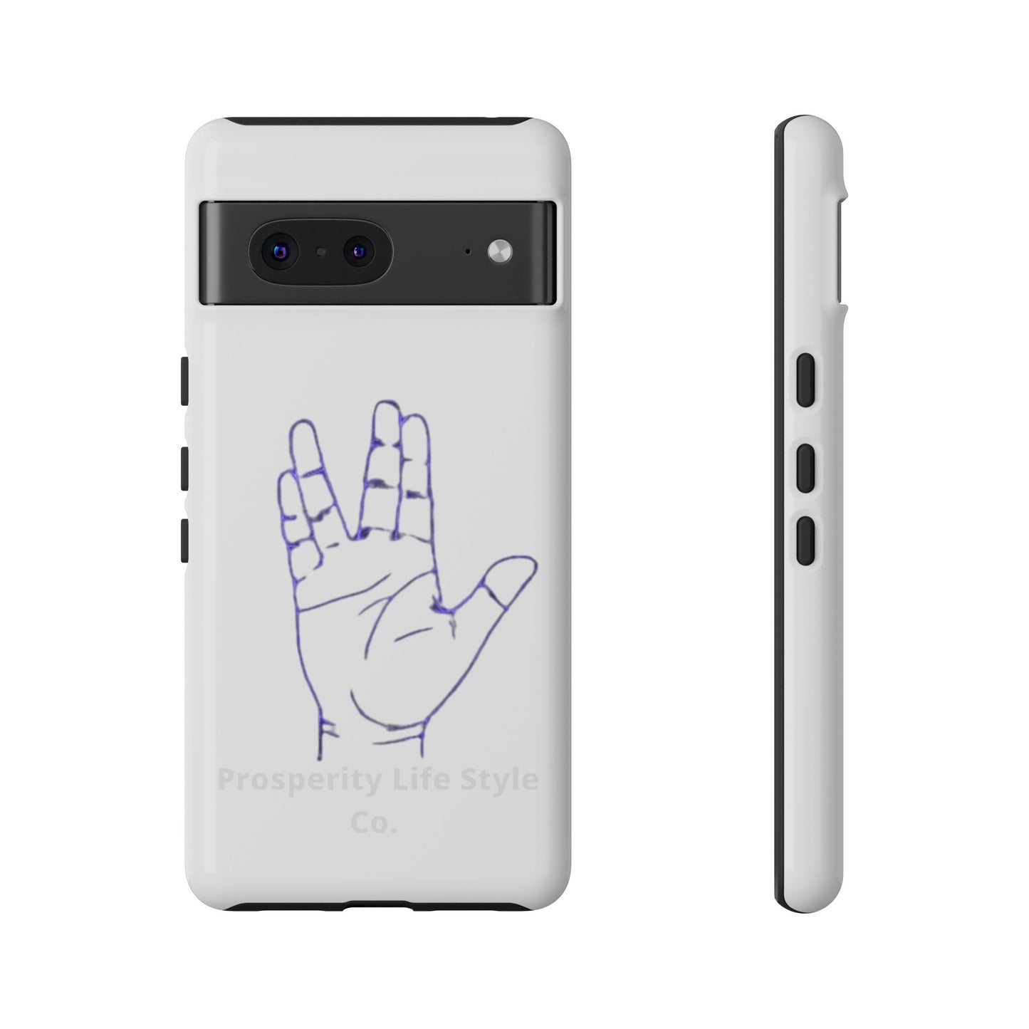 Vulcan Hand Gesture Phone Case - Geeky Tough Cases for Star Trek Fans