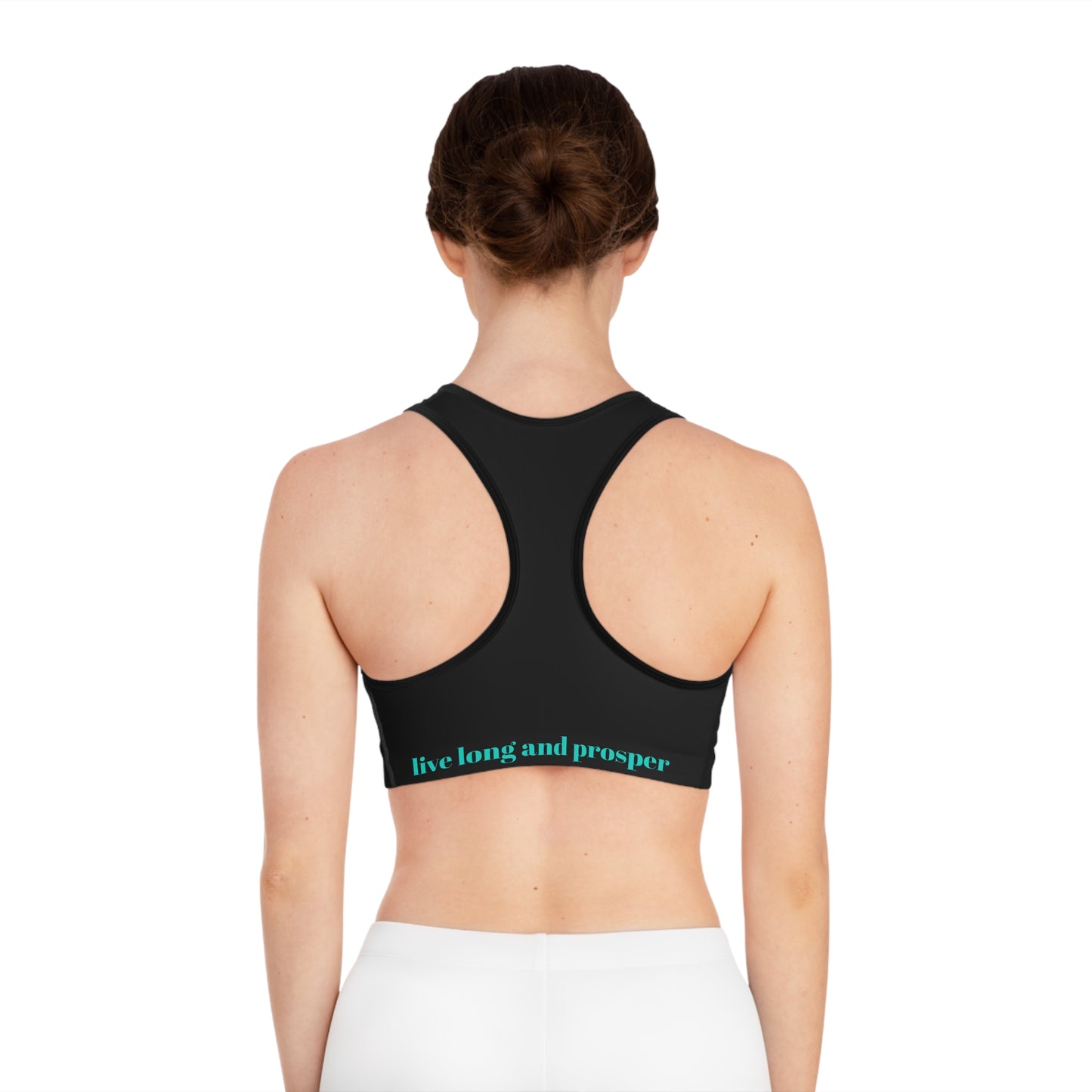 Prosperity Life Style Co. Sports Bra - Motivational Activewear for Yoga & Fitness