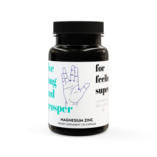 Magnesium Zinc Supplement (90 Capsules)