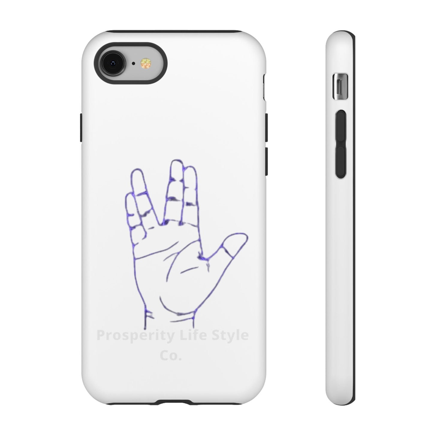 Vulcan Hand Gesture Phone Case - Geeky Tough Cases for Star Trek Fans