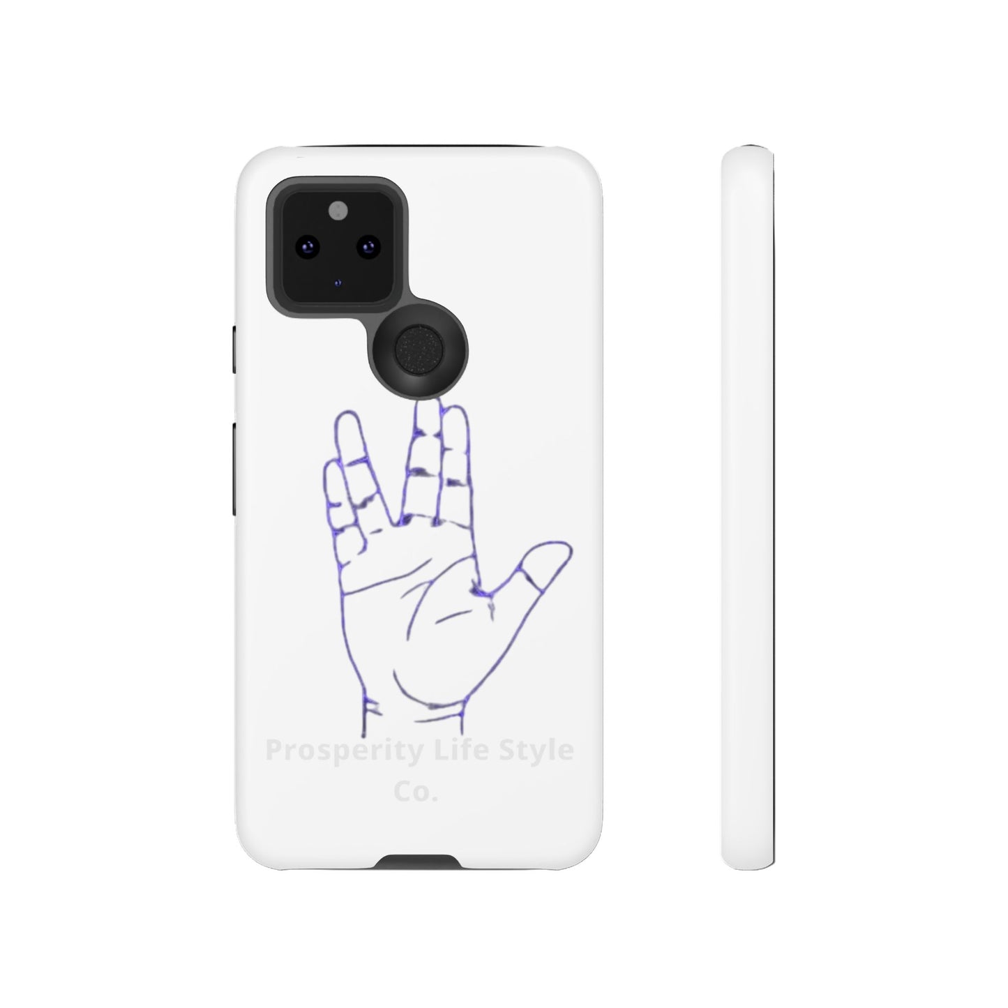 Vulcan Hand Gesture Phone Case - Geeky Tough Cases for Star Trek Fans