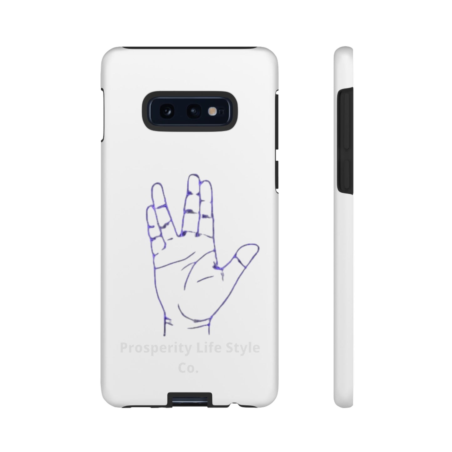 Vulcan Hand Gesture Phone Case - Geeky Tough Cases for Star Trek Fans