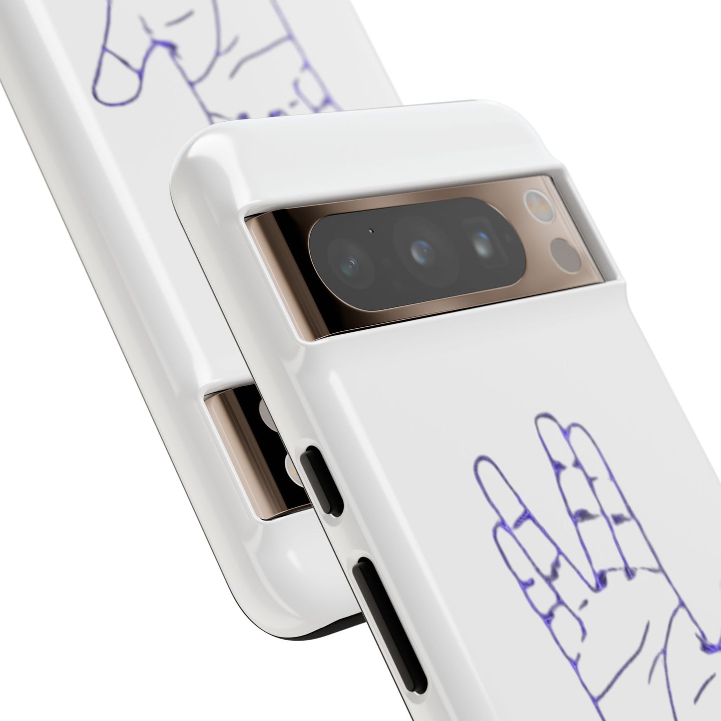 Vulcan Hand Gesture Phone Case - Geeky Tough Cases for Star Trek Fans