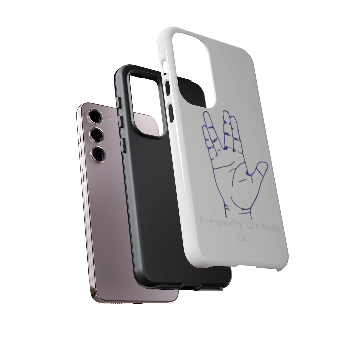 Vulcan Hand Gesture Phone Case - Geeky Tough Cases for Star Trek Fans