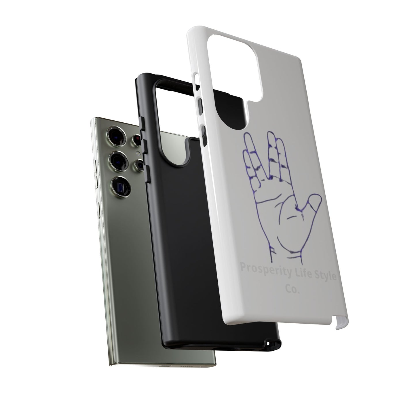 Vulcan Hand Gesture Phone Case - Geeky Tough Cases for Star Trek Fans