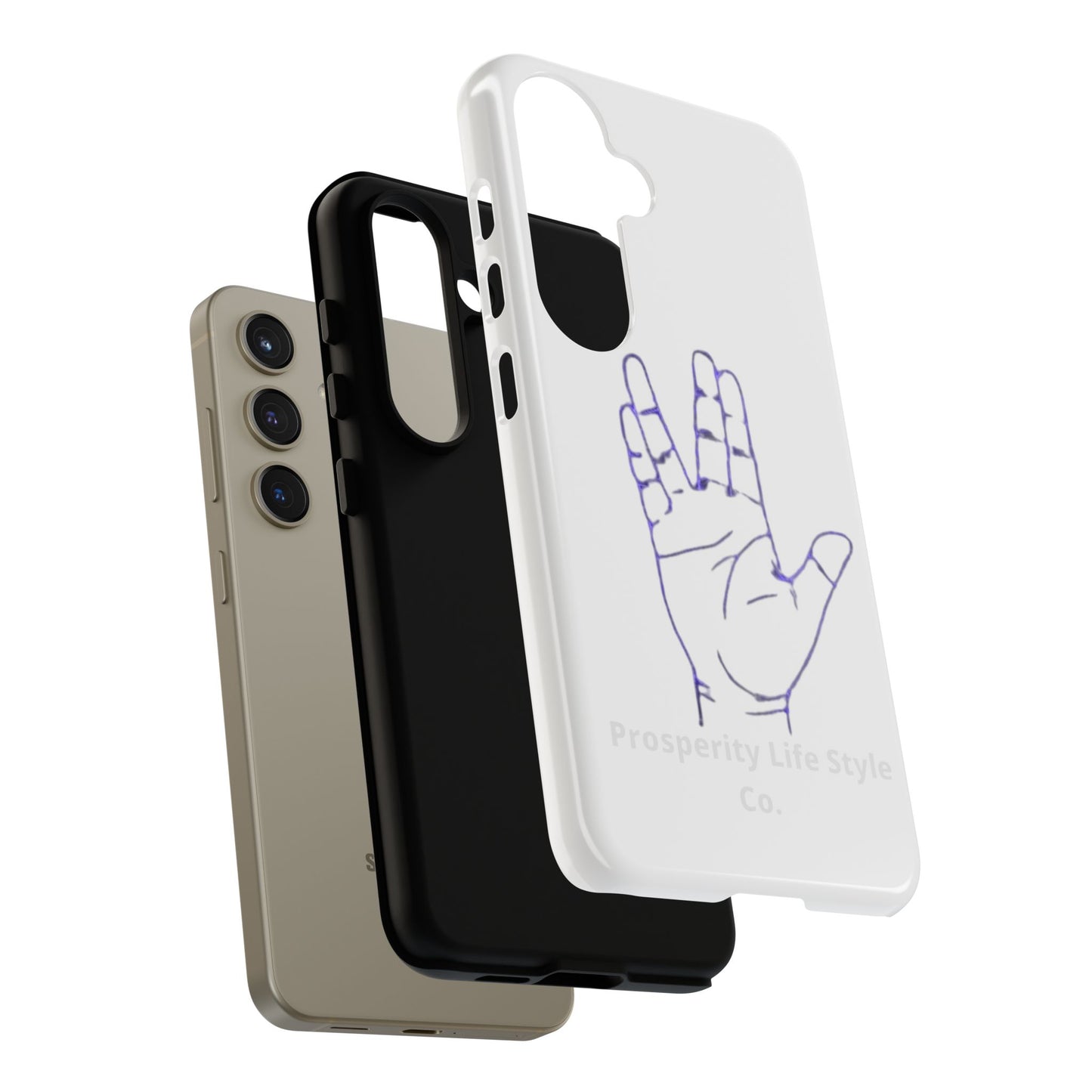 Vulcan Hand Gesture Phone Case - Geeky Tough Cases for Star Trek Fans
