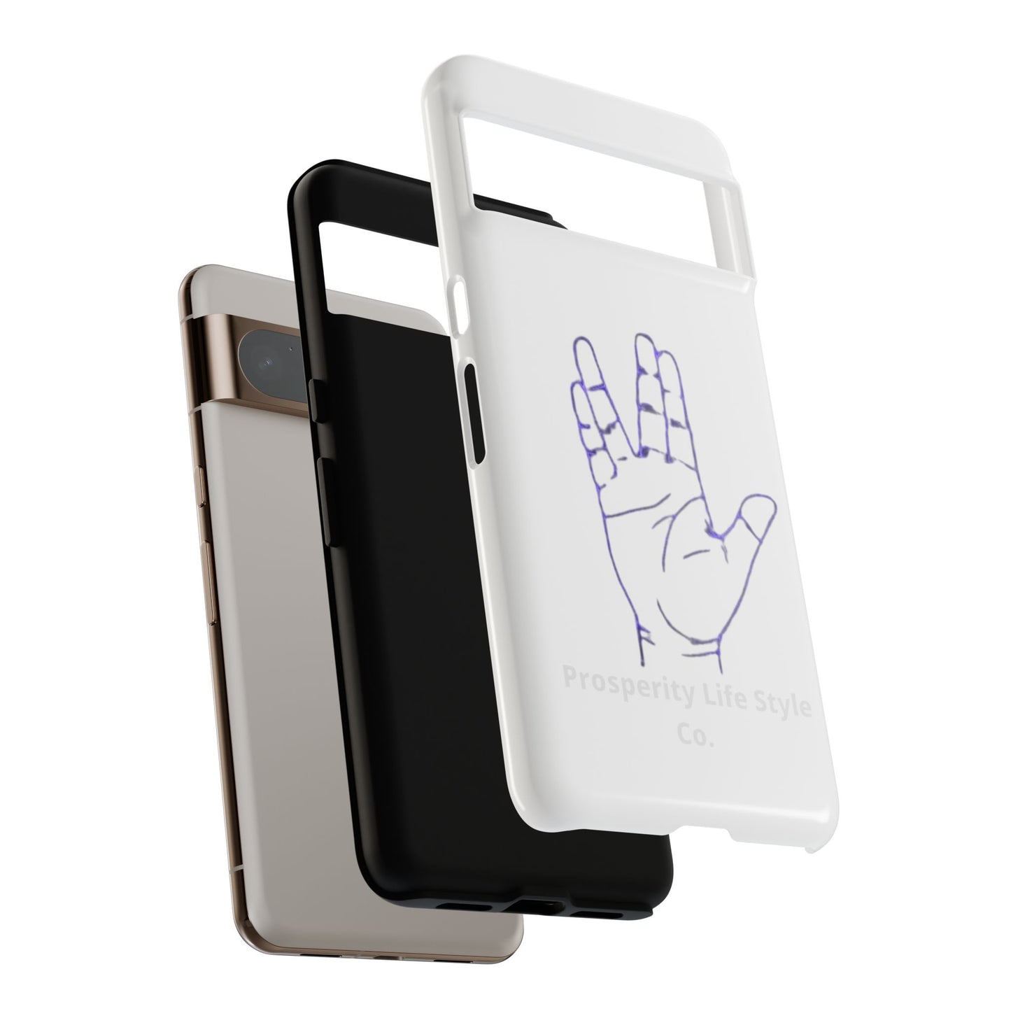 Vulcan Hand Gesture Phone Case - Geeky Tough Cases for Star Trek Fans