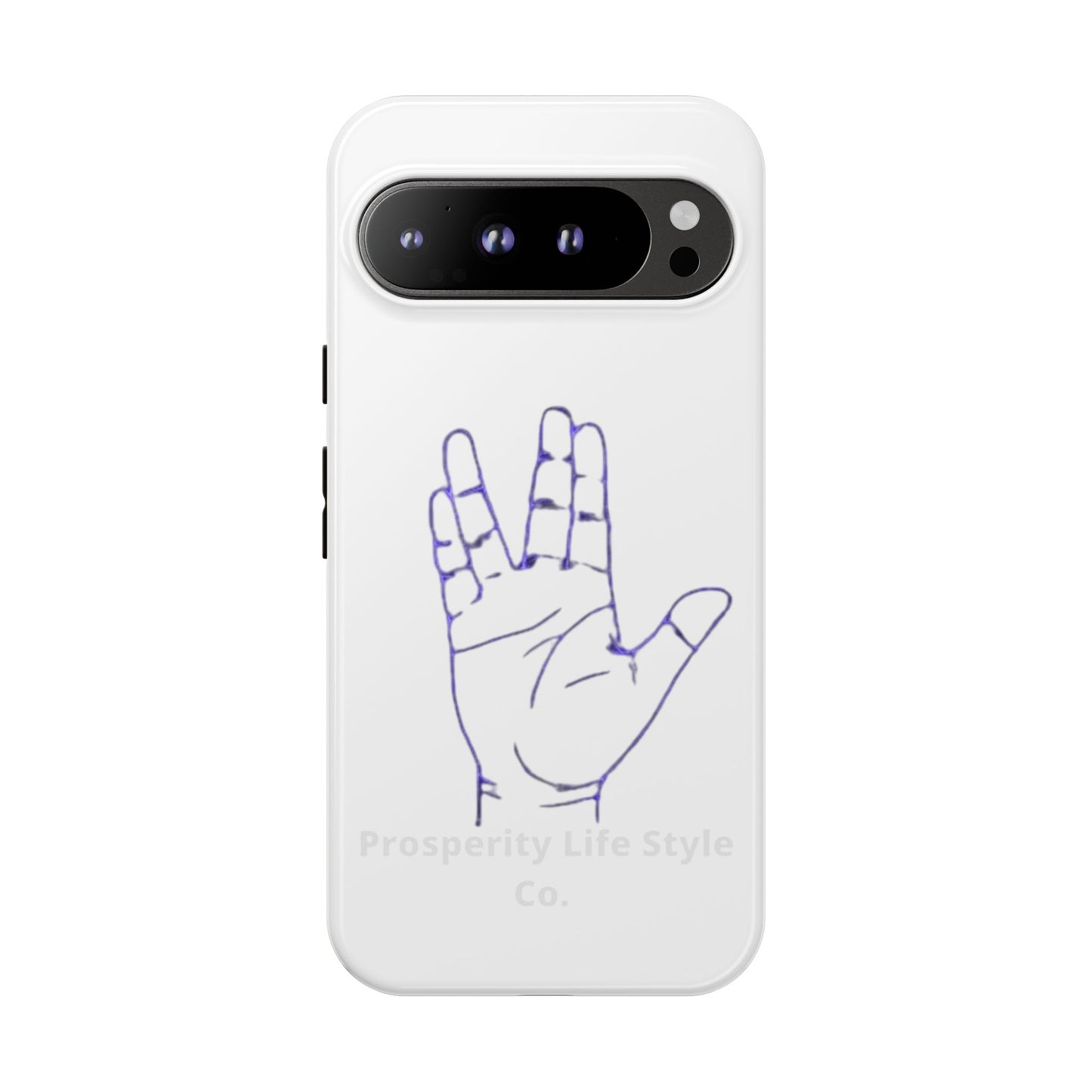 Vulcan Hand Gesture Phone Case - Geeky Tough Cases for Star Trek Fans