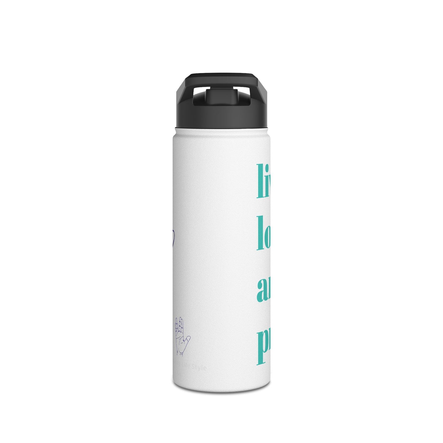 Inspirational Stainless Steel Water Bottle - Live Long and Prosper