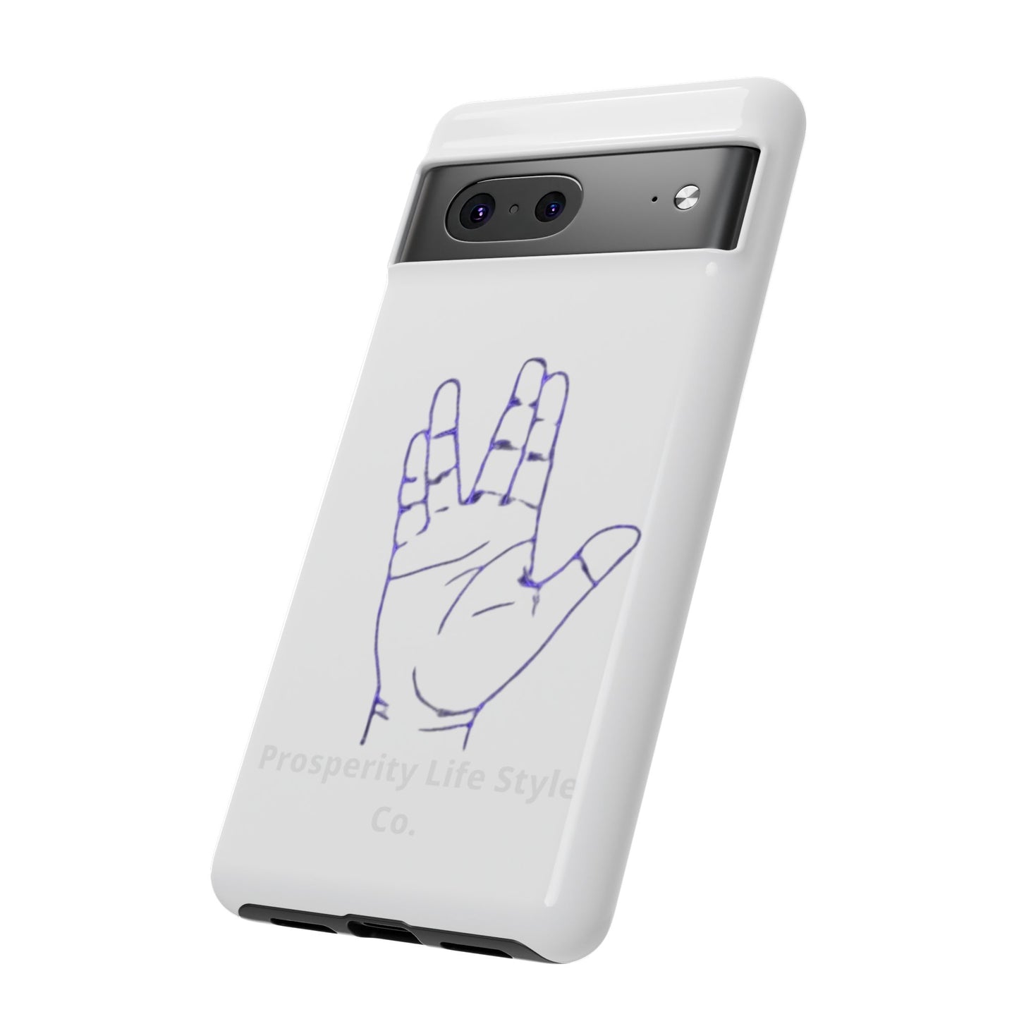 Vulcan Hand Gesture Phone Case - Geeky Tough Cases for Star Trek Fans