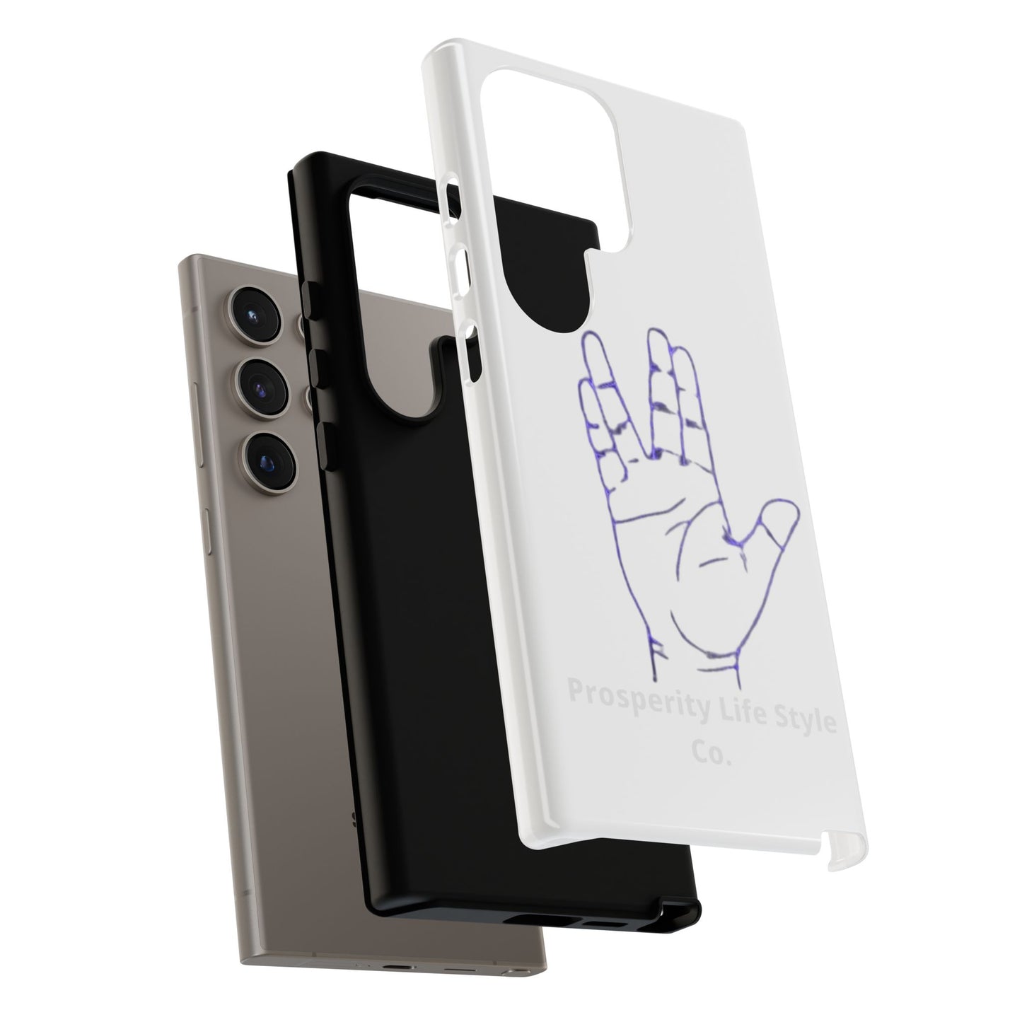 Vulcan Hand Gesture Phone Case - Geeky Tough Cases for Star Trek Fans