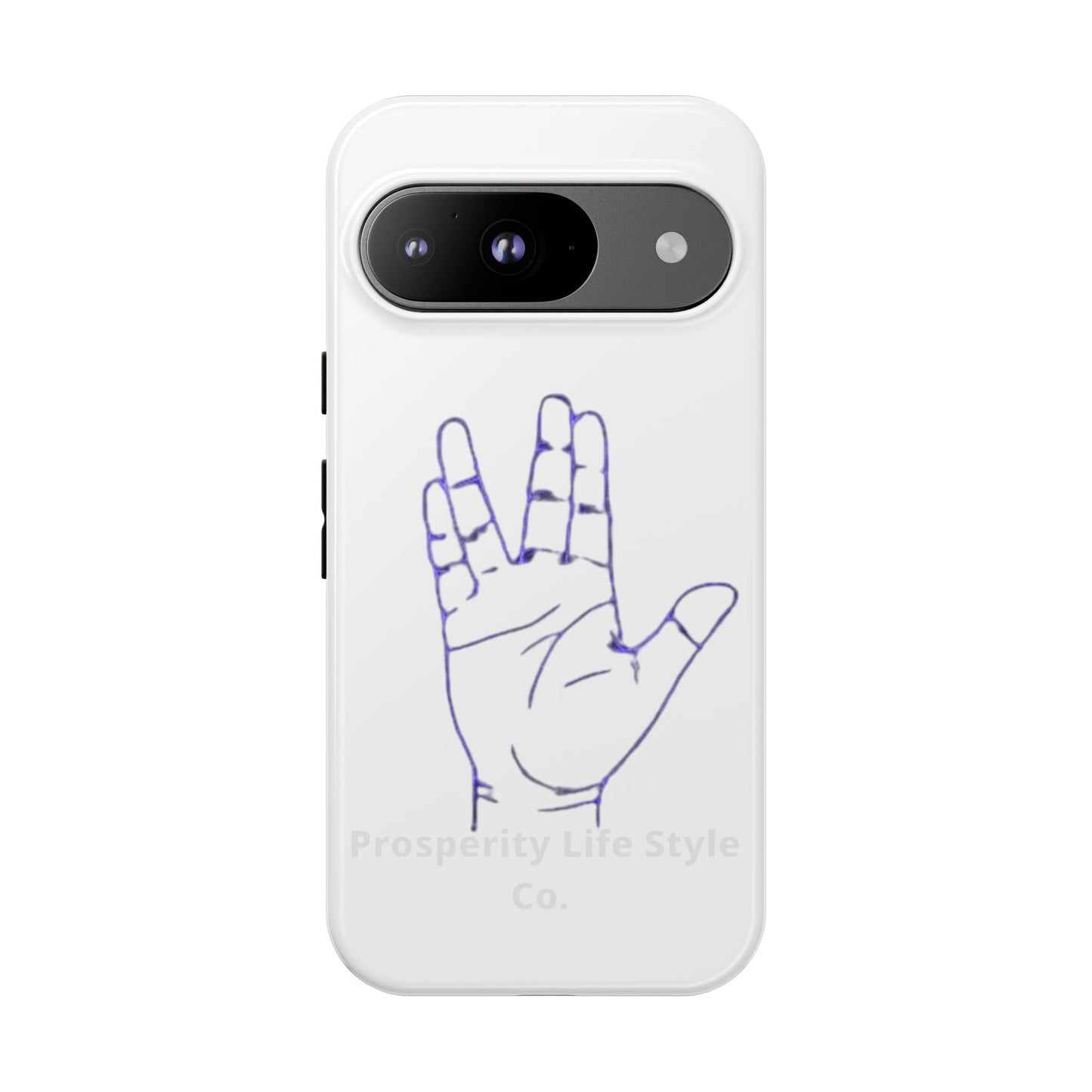 Vulcan Hand Gesture Phone Case - Geeky Tough Cases for Star Trek Fans